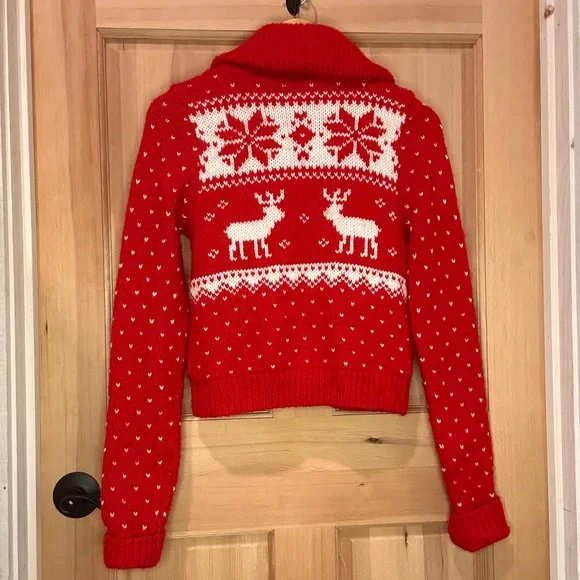 Abercrombie & Fitch Holiday Cardigan - Picture 6 of 7